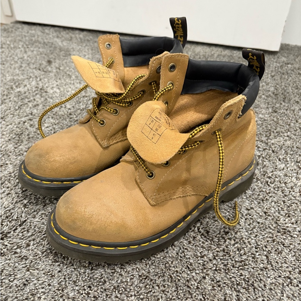 Dr. Martens Sand Suede Boots